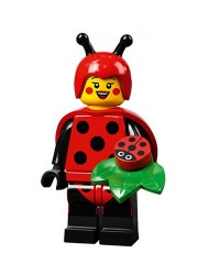 LEGO® minifigur serie 21 71029 Ladybird Girl