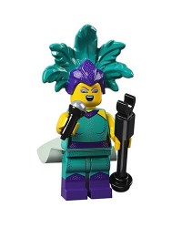 LEGO® minifigur serie 21 71029 Cabaret Singer