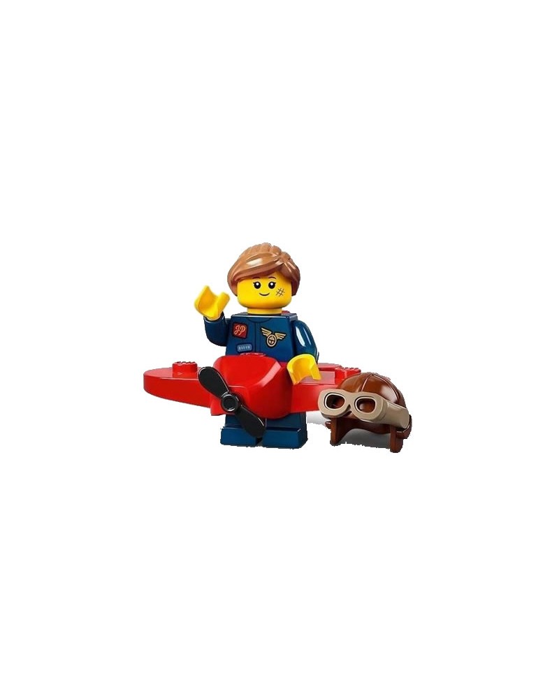 LEGO® minifigur serie 21 71029 Airplane Girl