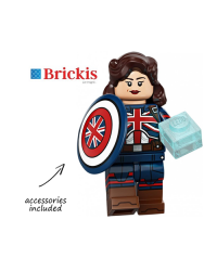 LEGO® minifigura Marvel Captain Carter 71031