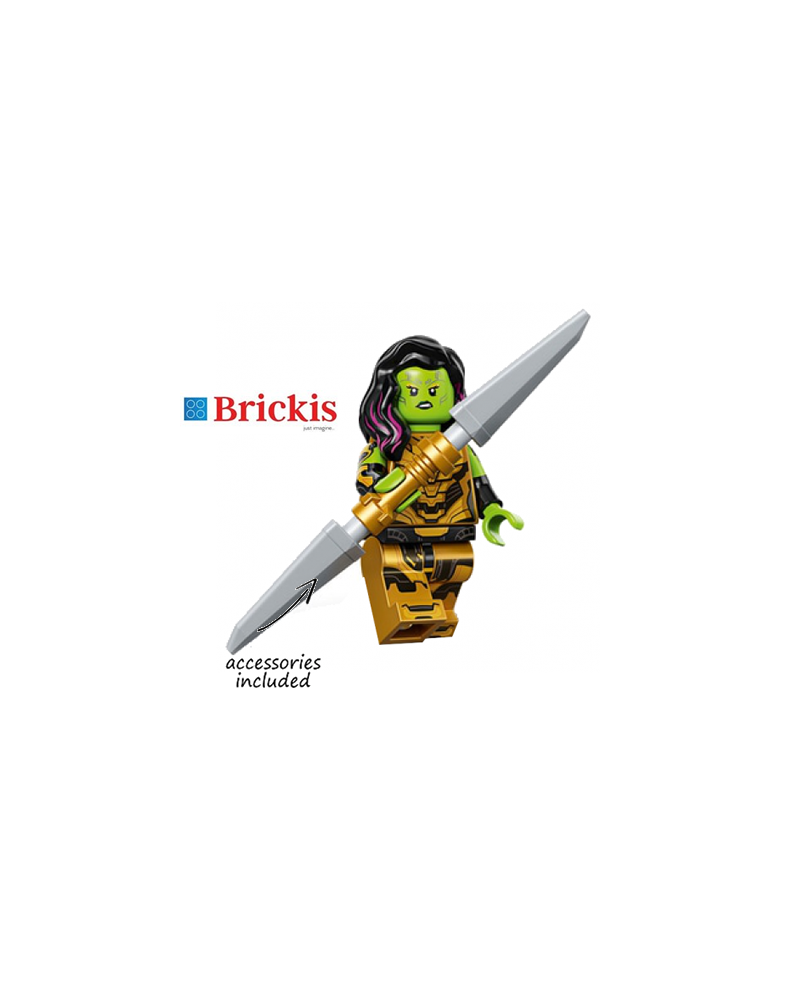 LEGO® minifigur Marvel Gamora Blade of Thanos 71031