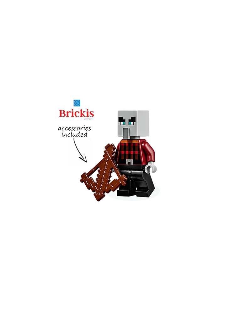 LEGO® Minecraft minifigure Pillager with bow
