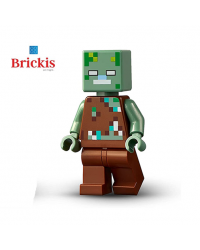 LEGO® Minecraft minifigure drowned zombie