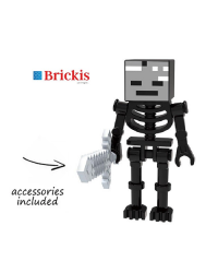 LEGO® Minecraft minifiguur zwart skelet