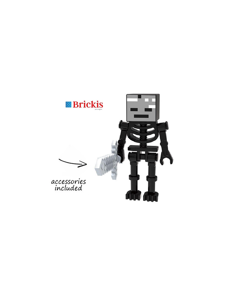 LEGO® Minecraft minifigur schwarzes Skelett LEGO® Minecraft minifigur schwarzes Skelett
