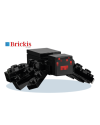 LEGO® Minecraft minifigure araignée noire