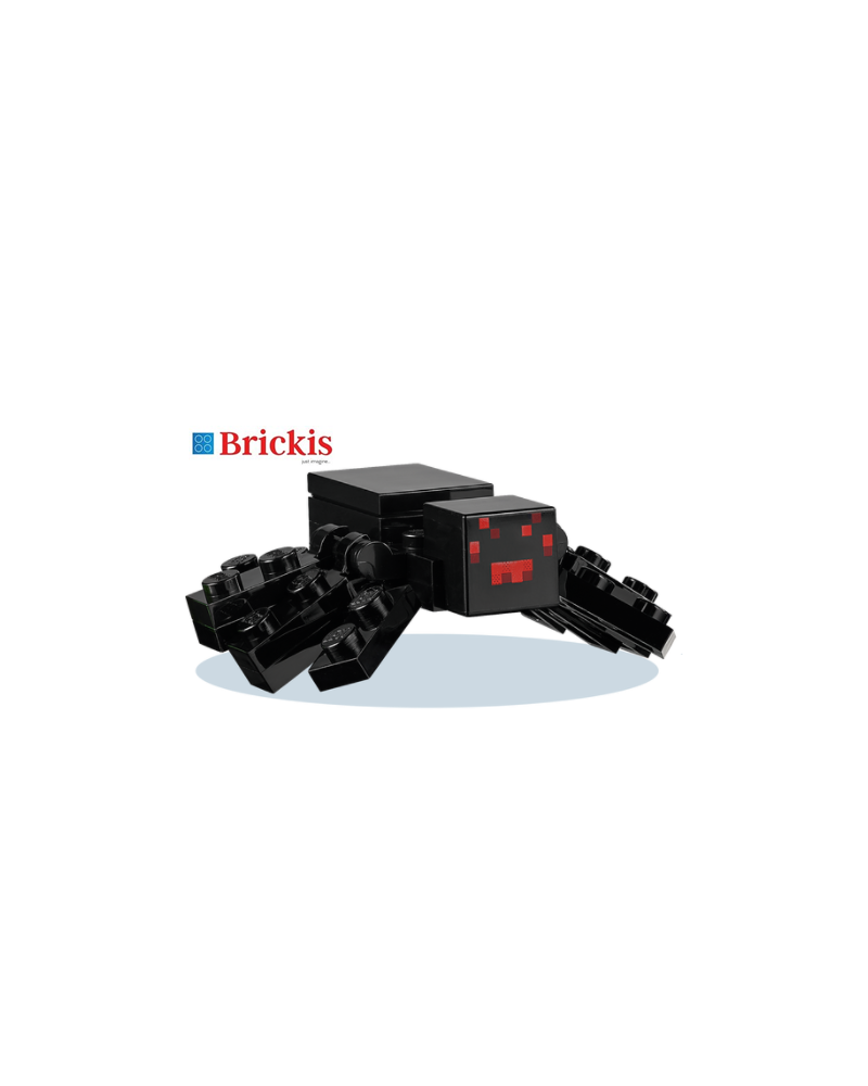 LEGO® Minecraft minifigur schwarze Spinne
