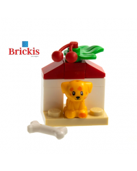 LEGO® Mini set hueso de perro caseta y perro