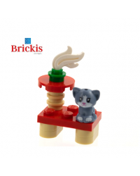 LEGO® Mini set cat scratching post and cat