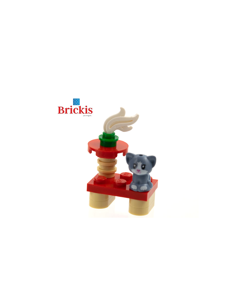 LEGO® Mini set poste rascador para gatos y gato
