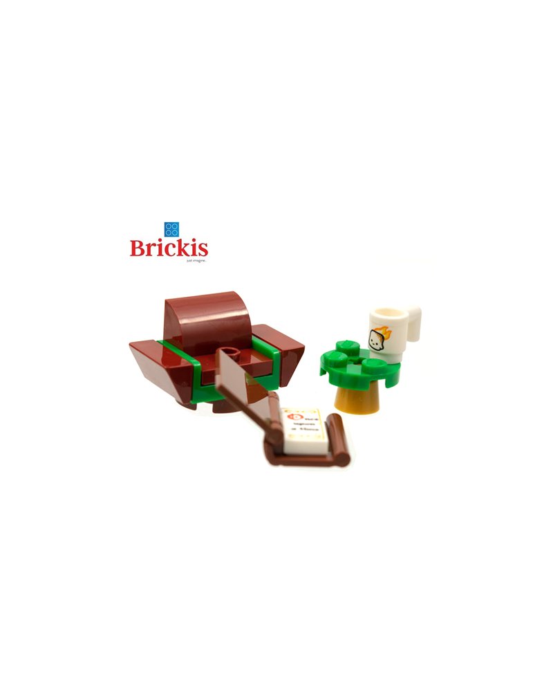 LEGO® Mini set Sofa Buch Stuhl Kaffeetasse