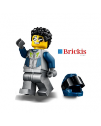 LEGO® minifiguur Stuntman motorrijder jongen City
