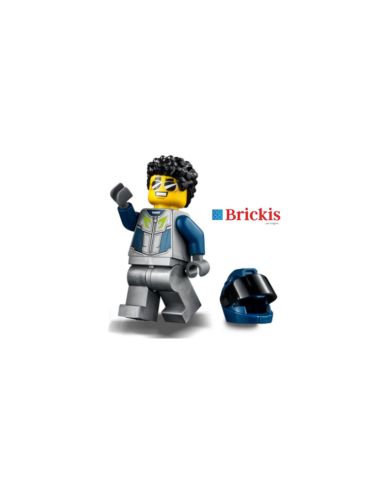 LEGO® Minifigure Motocycliste cascadeur garçon City