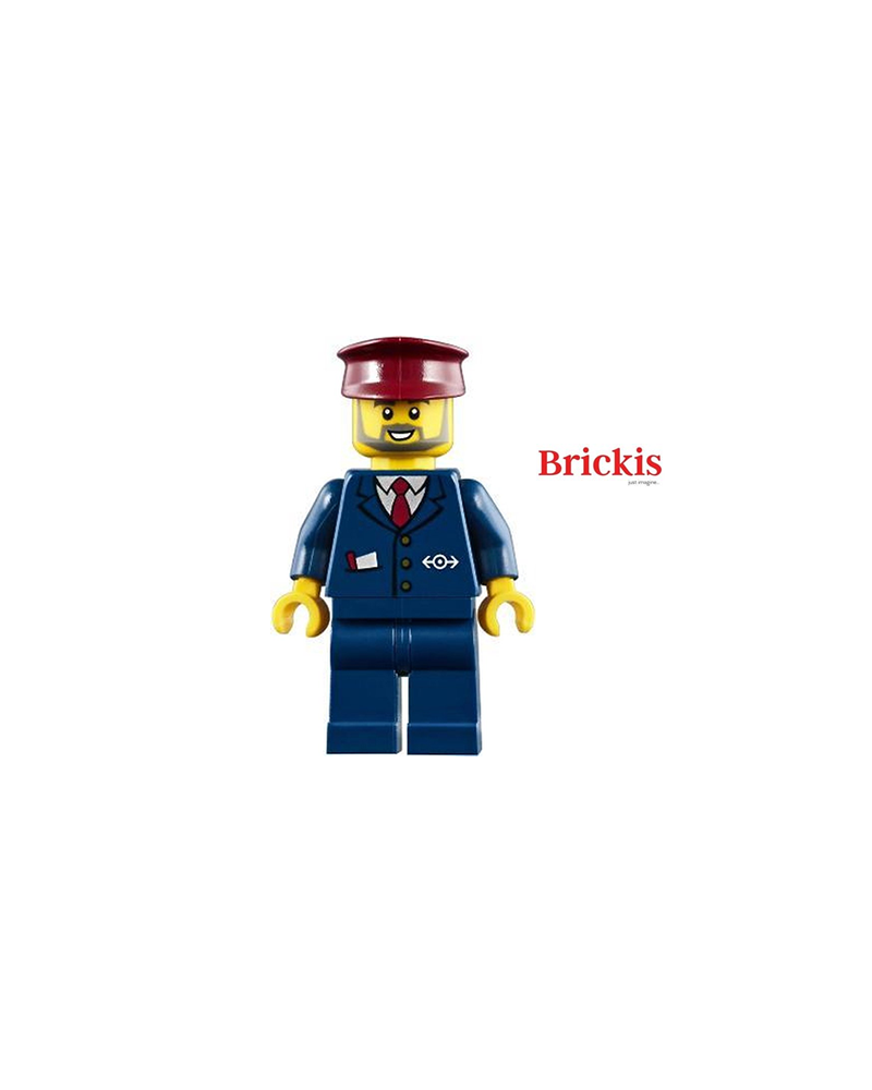 LEGO® minifiguur Treinbestuurder City Town