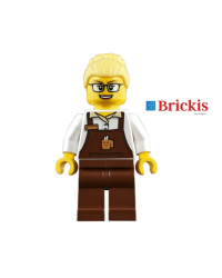 LEGO® minifigura mujer vendedora de cafe City