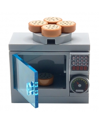 LEGO® Mini set microwave oven + baked cookies Kitchen