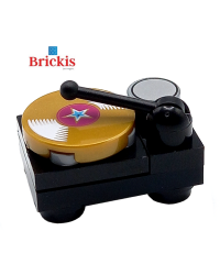 LEGO® Platine vinyle avec disque vinyle imprimé LP Mini set