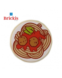 LEGO® Fliese Spaghetti und Fleischbällchen 14769pb274