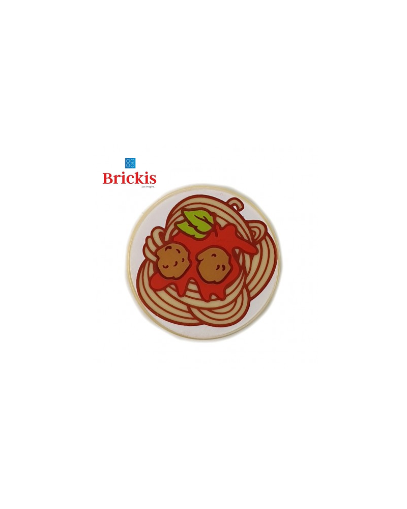 LEGO® tile Spaghetti and meatballs 14769pb274