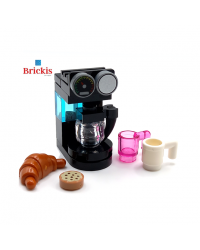 LEGO® Machine à café avec biscuits au beurre et 2 tasses à café