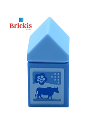 LEGO milk carton for minifigure accessories