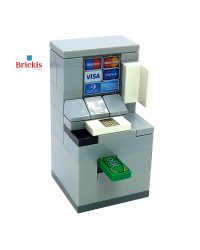 LEGO® ATM Bancontact mini Set minifig modèles échelle