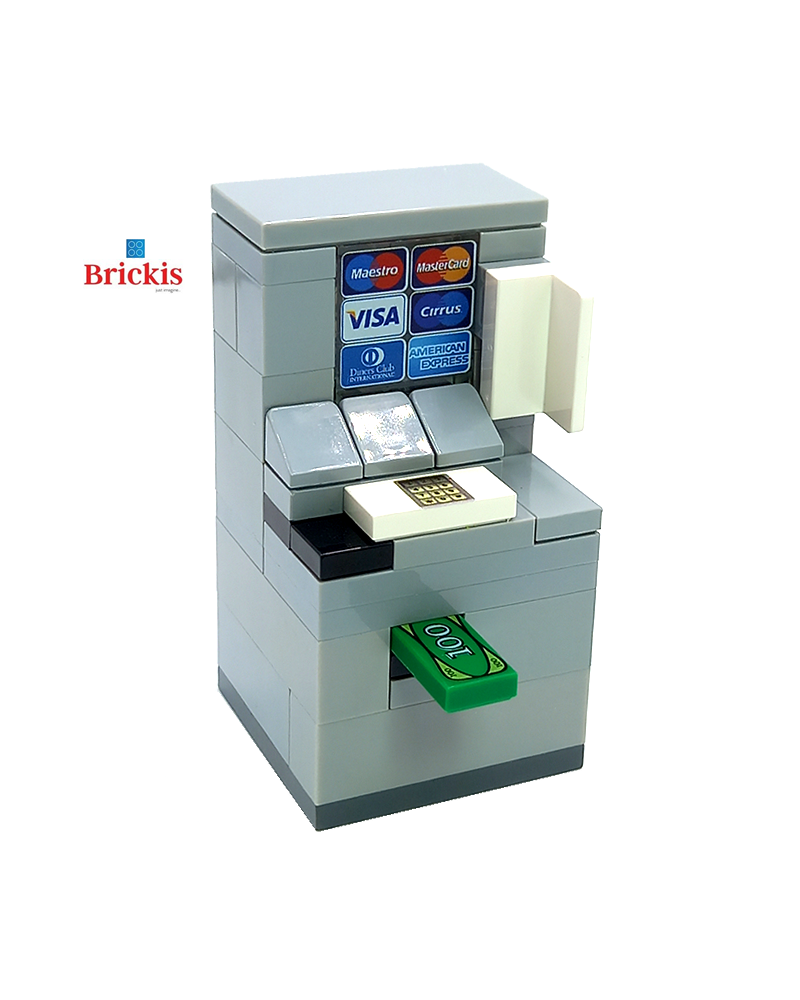 LEGO® ATM Bancontact mini Set schaalmodel