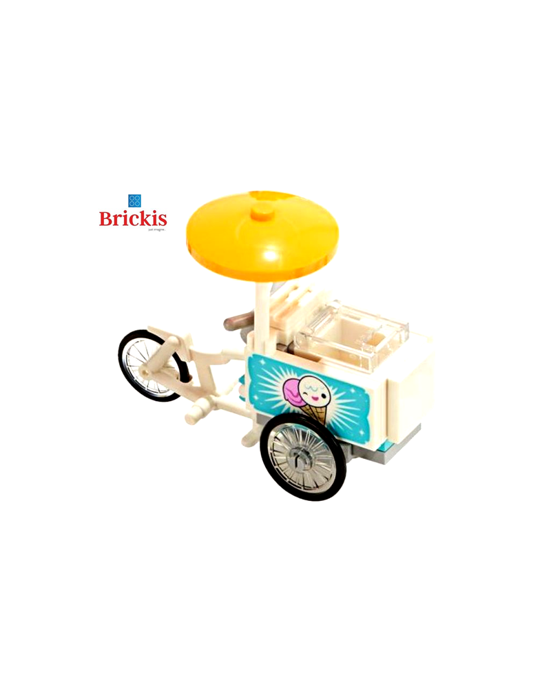 LEGO® ice cream cart ice for cream vendor mini scale