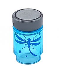LEGO® dragonfly mosquito insect trapped in a bottle