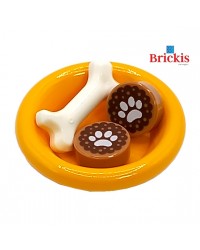 LEGO® Pot de nourriture pour chiens et un os de chien