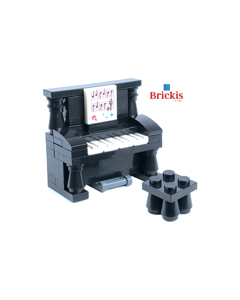 LEGO® Piano with chair and score Mini set