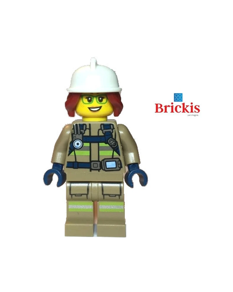 LEGO® Minifigur Mädchen Frau Feuerwehrfrau Freya McCloud