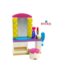 LEGO® Slaapkamer make-up dressoir mini set modular bouw