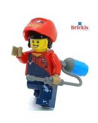 LEGO® minifigure soudeur mécanicien automobile ouvrier métallurgiste