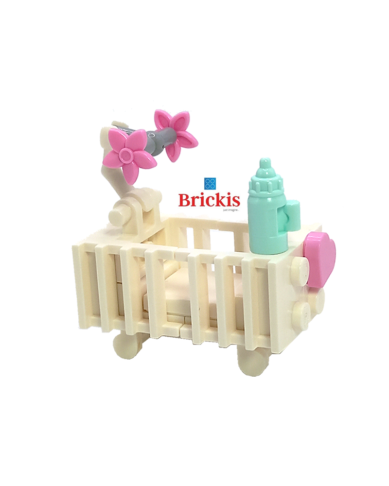 LEGO® Baby Crib | Cot | Carrycot | Bed Sleeper Bassinet MOC