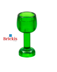 LEGO® wine glass goblet 33061 green