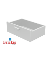 LEGO® Cupboard 2x3 Drawer 4536 white