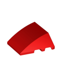 LEGO red Wedge, 4x3 64225