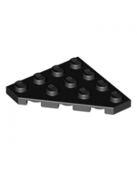 LEGO wig zwart 4x4 30503