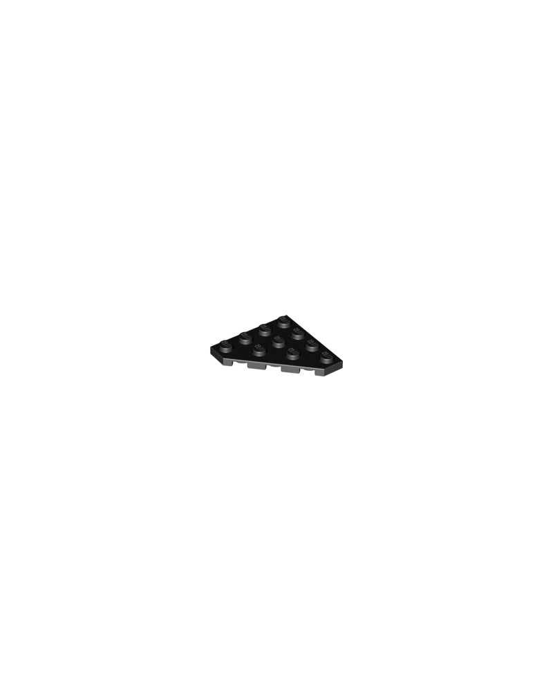 LEGO Wedge negro 4x4 30503