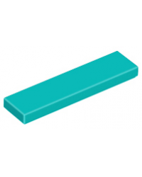 LEGO® dark turquoise tile 1x4 2431