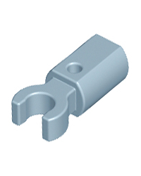 LEGO Sandblau Stangenhalter mit Clip 11090