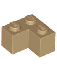 LEGO® donker tan steen 2x2 hoek 2357