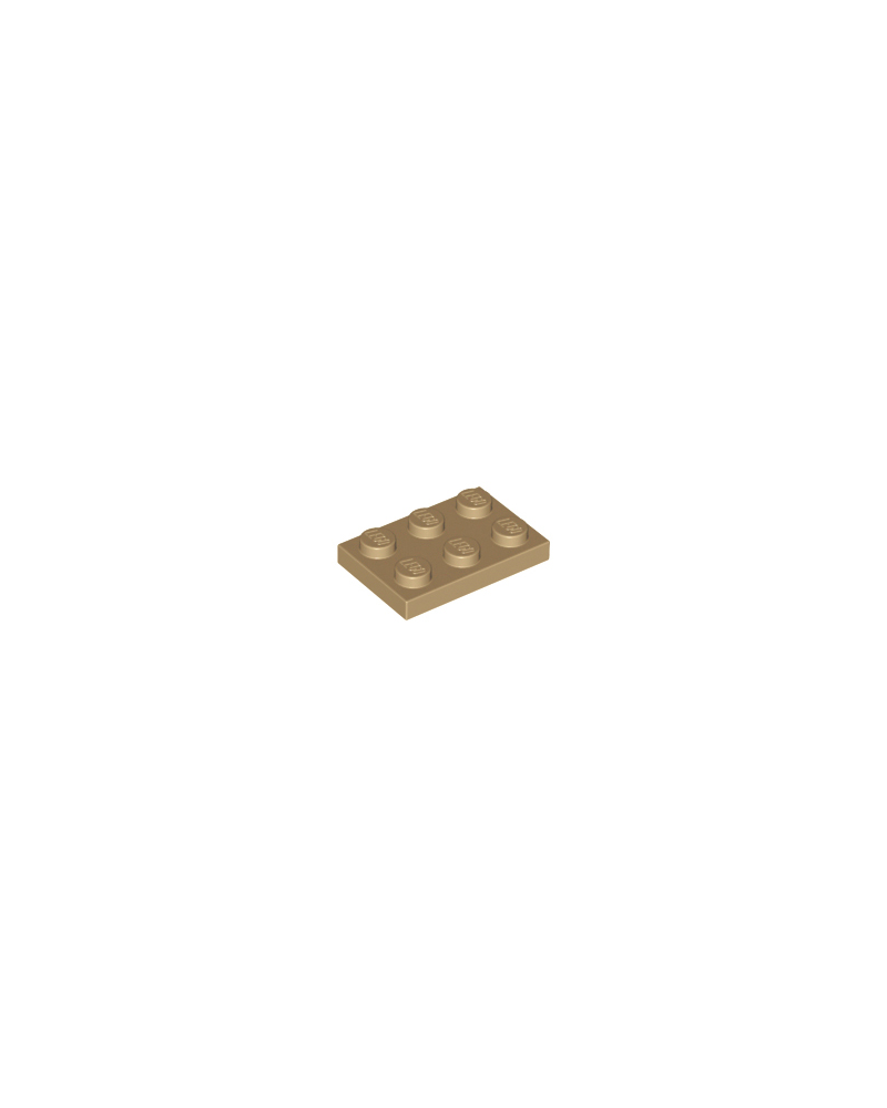 LEGO® Dark Tan plate 2x3 3021
