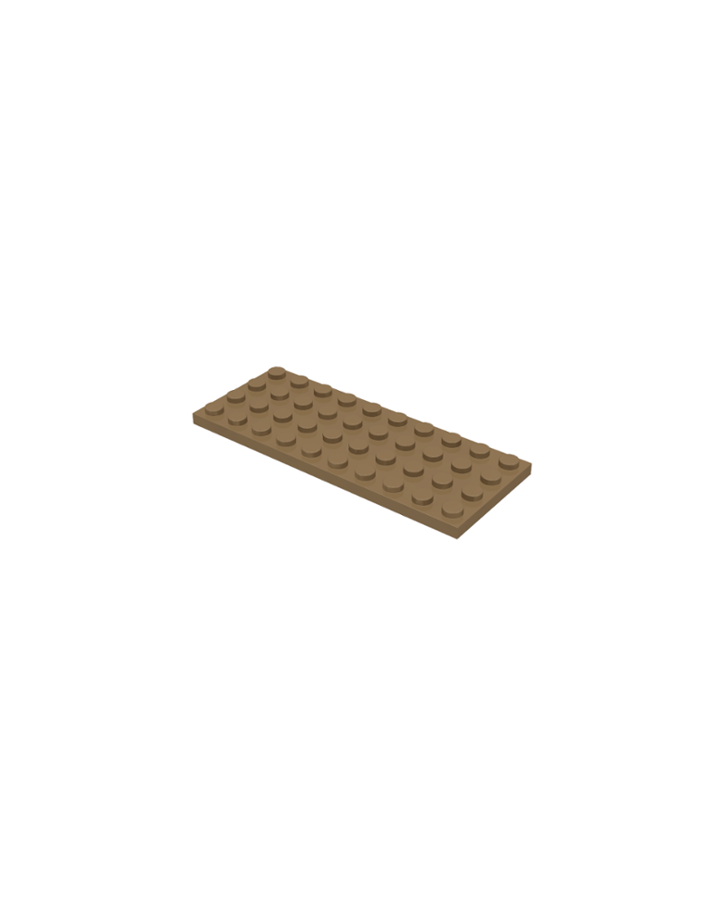 LEGO® Tostado oscuro placa 4x10 3030
