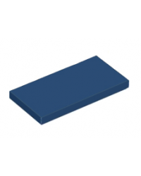 LEGO® Tile 2x4 dark blue 87079