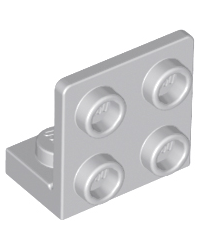 LEGO® Light Bluish Gray Bracket 1x2 - 2x2 Inverted 99207