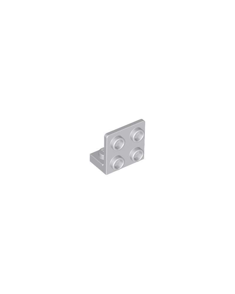 LEGO® Hellblaugraue Halterung 1x2 - 2x2 Invertiert 99207