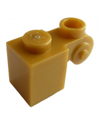 LEGO® pearl gold Brick, Modified 1x1 with Scroll 20310