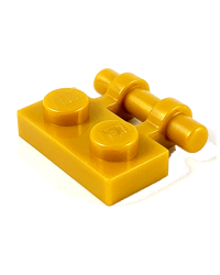 LEGO® perle or plate 1x2 modifié avec poignée de barre sur le côté 2540